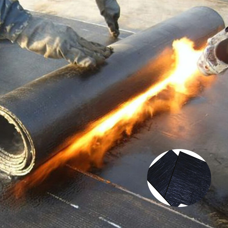 Sbs Torch Roll Waterproof Film Roof High Elastomer Burning Asphalt Waterproof Membrane