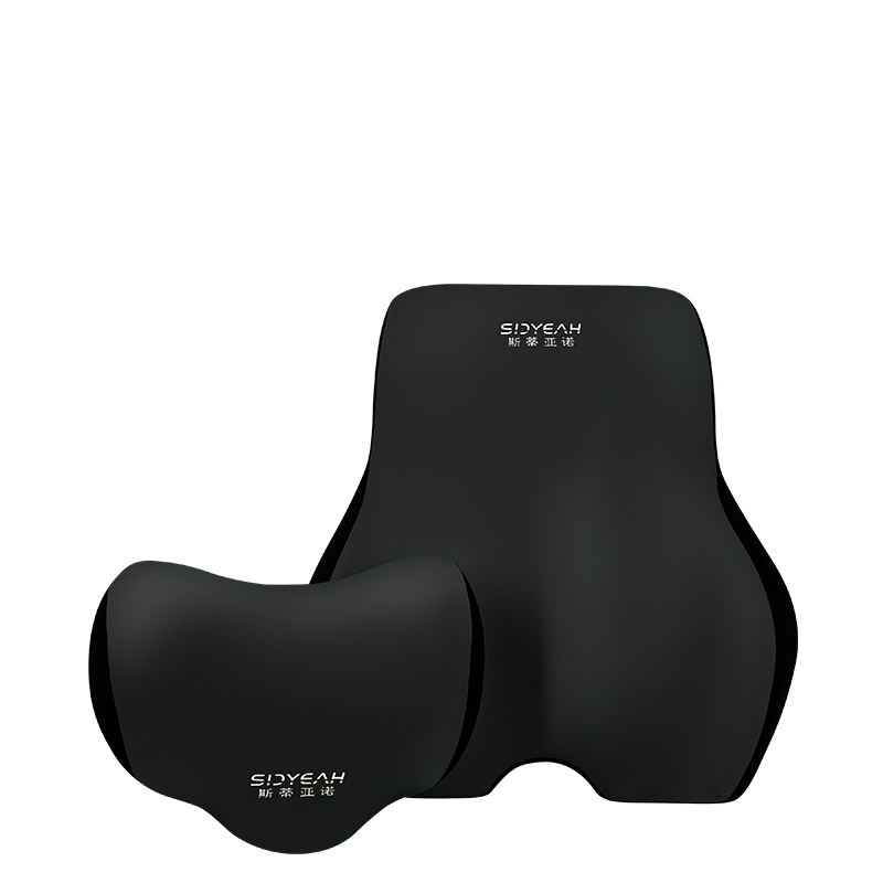 Memory Foam Orthopedic Car Seat PU Foam Cushion Back Support Waist Lumbar Pillow