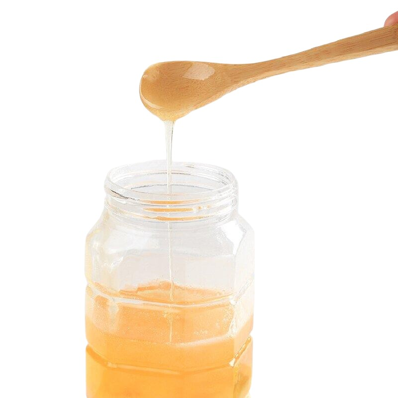 Long Handle Bamboo Spoon for Honey, Jam and Coffee with Custom Logo