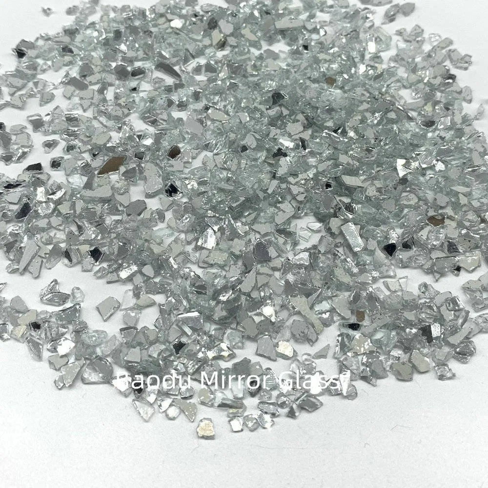 Natural Stone Cladding Segment Quartz Surface Coating Glass Mirror Glass Sand