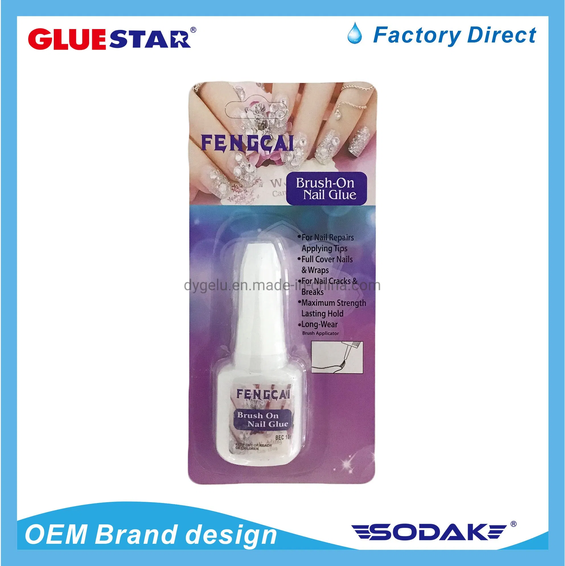 Phototherapy Environmentally Friendly Odorless Nail Glue