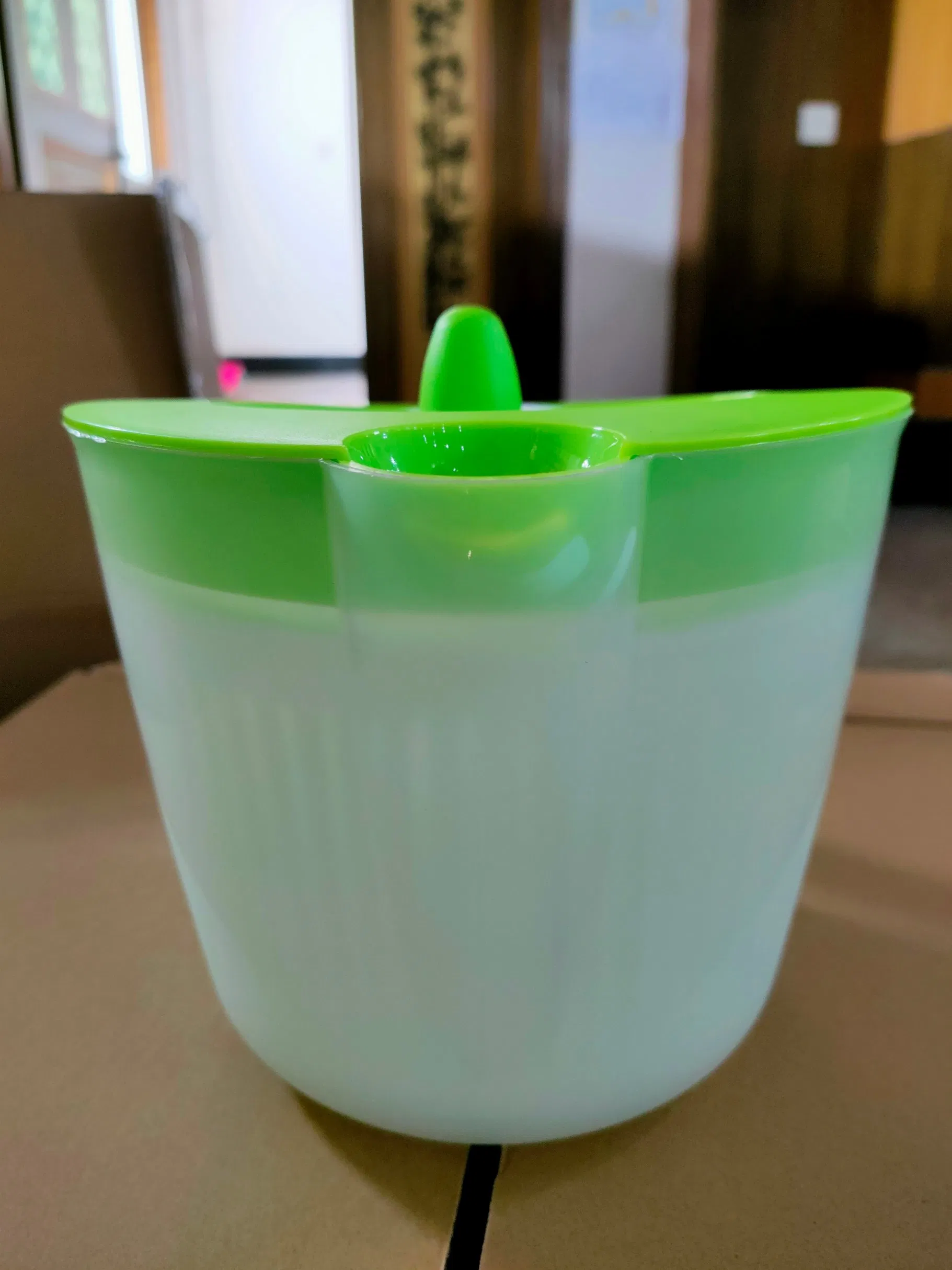 Crank Handle Salad Maker Powered Salad Tosser Water Leak Salad Spinner