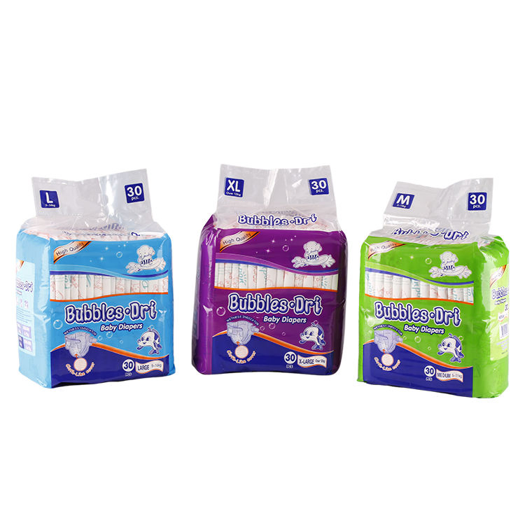 Premium Leg Cuff Leak Guard Disposable Diapers for Newborns