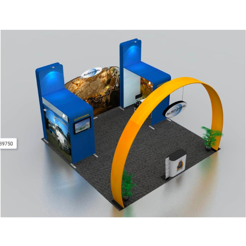 Premium Pipe Fast Show Stand with Tension Fabric Display