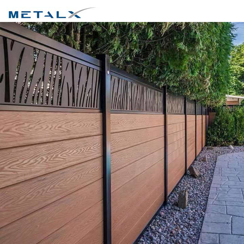 Hot Sale Materials Outdoor Garden Wooden Panels WPC Fencing for Home