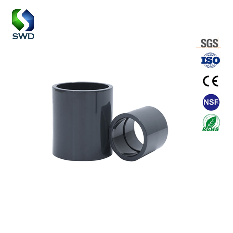 High-Quality DIN Gray Plastic UPVC Fitting for Water Supply-Union