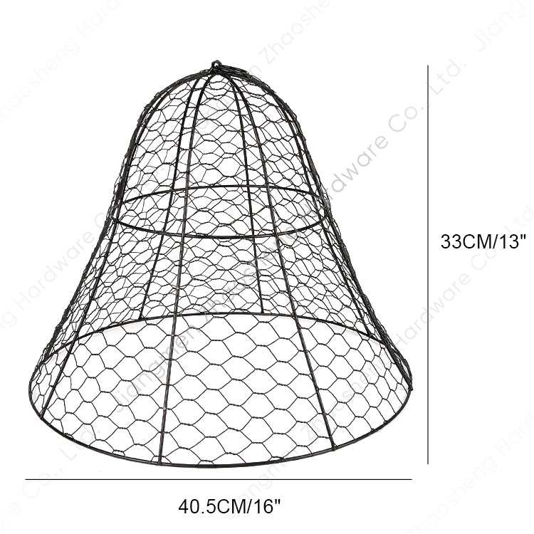 Metal Plant Guards Protector Young Plants Dome Cover Chicken Wire Garden Cloche From Being Eaten by Birds Squirrels Rabbits