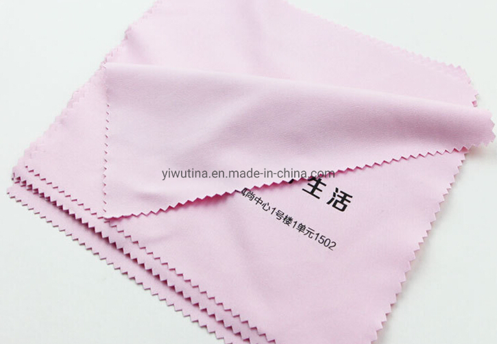 Custom Microfiber Cleaning Cloth for Lens/Screen/Jewelry/Camera/Laptop