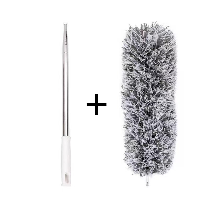Microfiber Lengthened Ceiling Bendable Dust Collector 80-280cm Telescopic Dust Duster