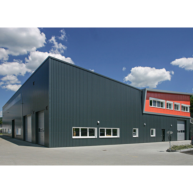 Gable Frame Prefabricated Villas Apartment Building House Steel Structure Poultry Farm House