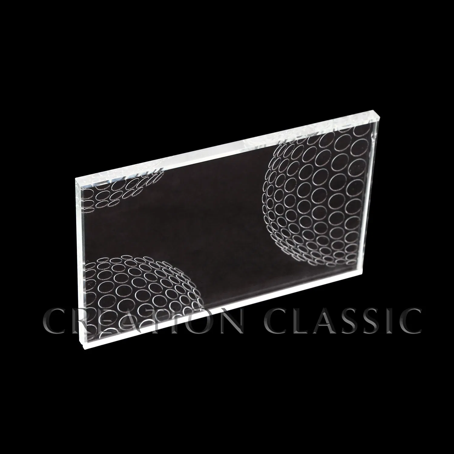 6mm Clear/Bronze Acid Etched Decorative Glass for Hotel Decoration