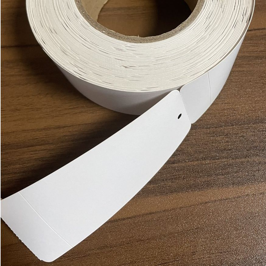 Clothing Custom Labels Double Side Printing Coated Glossy Label Tag Material