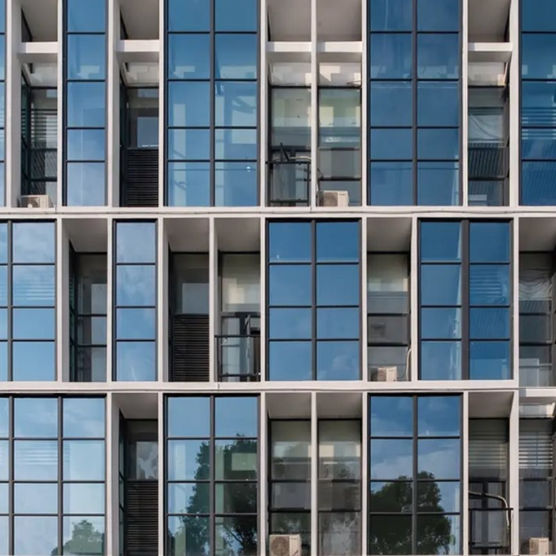 Advanced Double Glazing Curtain Wall with Superior Heat Insulation