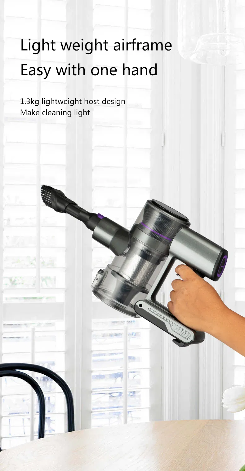 Cordless Stick Vacuum Cleaner with Powerful Suction Lightweight Handheld Vacuum Hardwood Floor