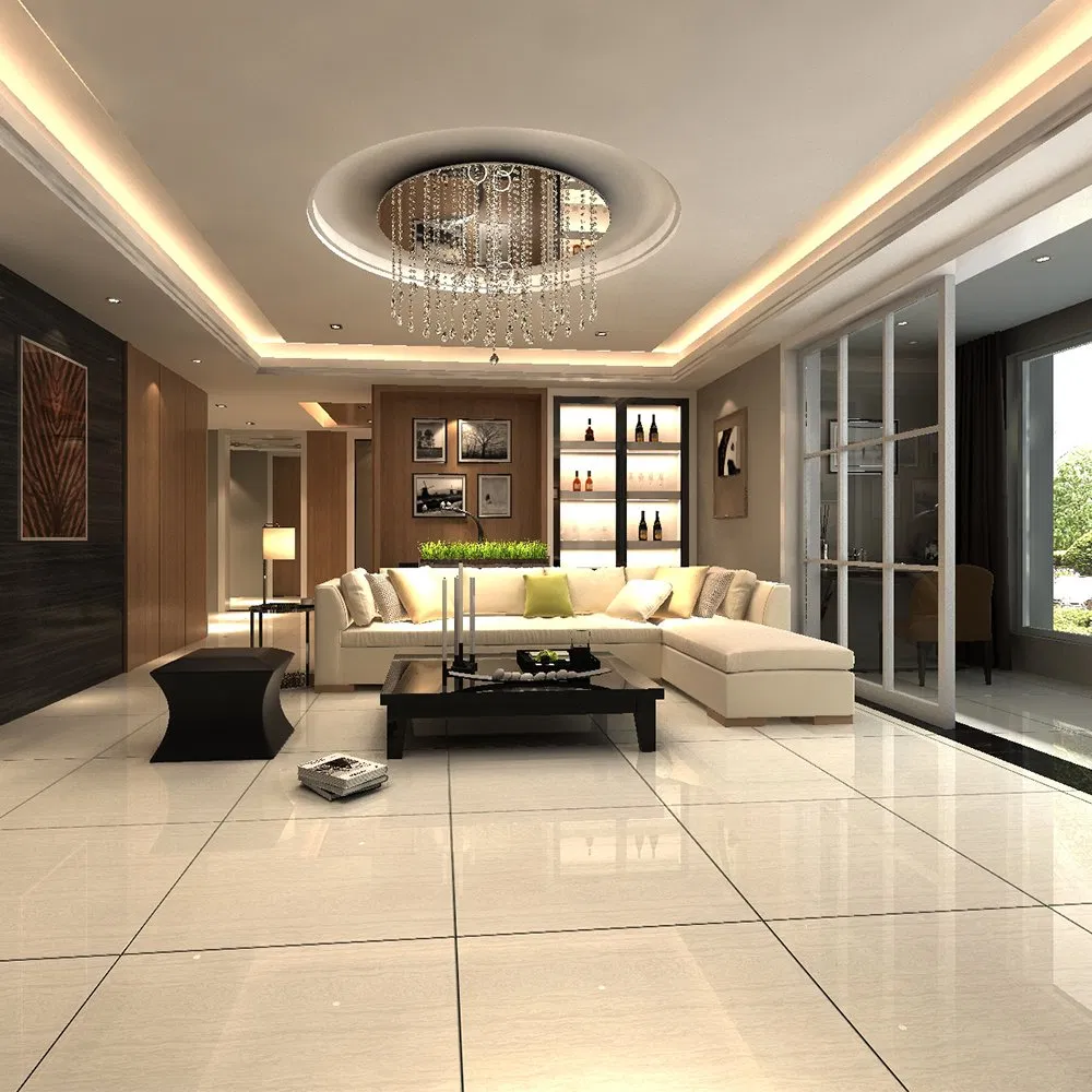 Anti-Microbial Dining Room Floor Polished Ceramic Tile China