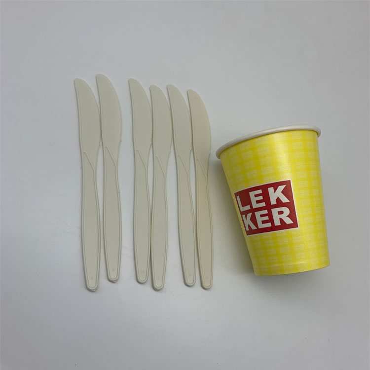 Practical Degradable Useful Tableware Compostable Cornstarch Knife