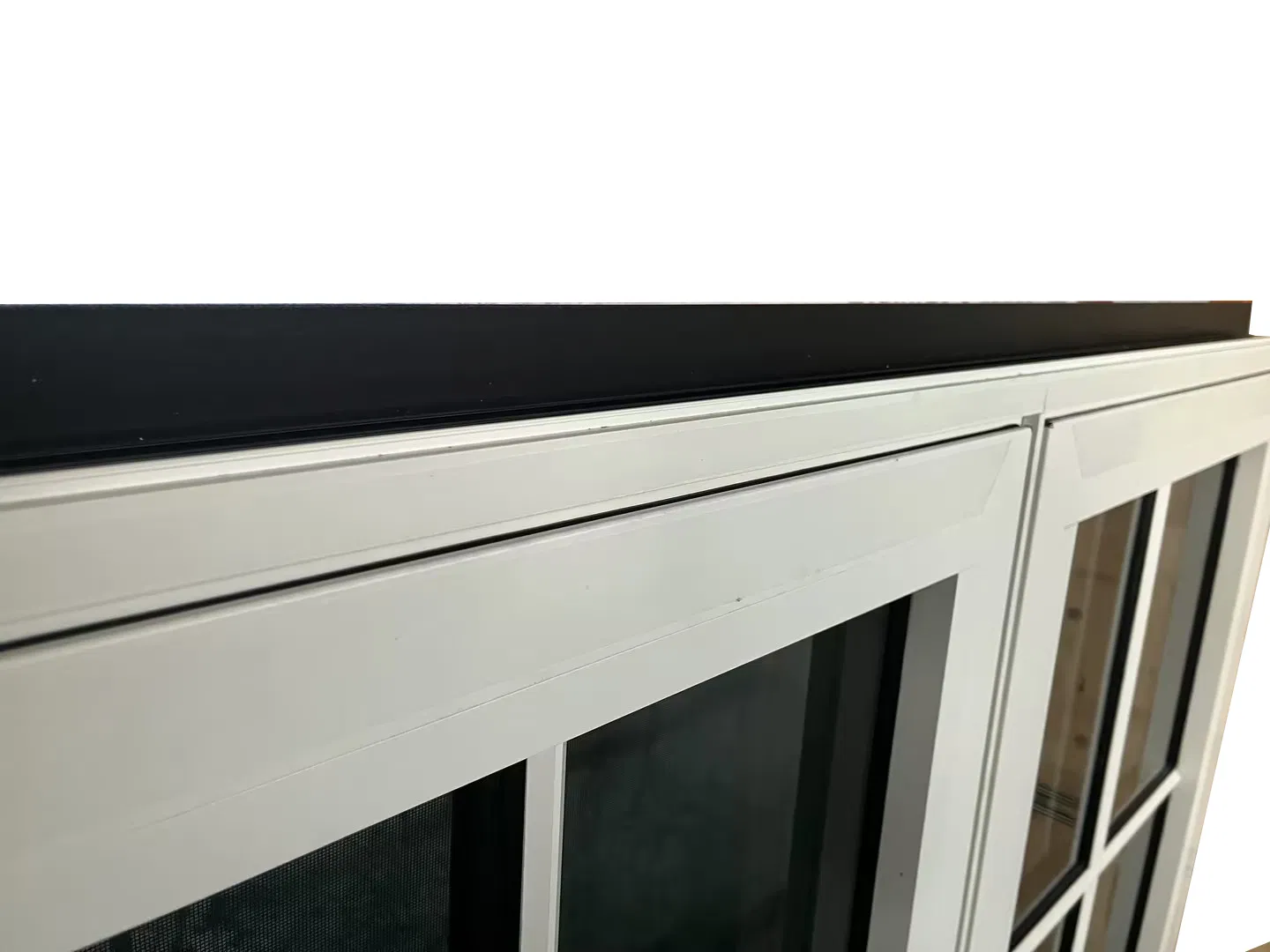 Penjoy Factory Price Waterproof Modern Design Tilt and Turn Window Grids Style