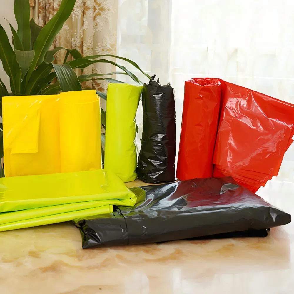 Large Heavy Duty Black Eco Degradable Bin Garbage Rubbish Plastic 4/8/13/33/40-50/55-60 Gallon Trash Liner Bag