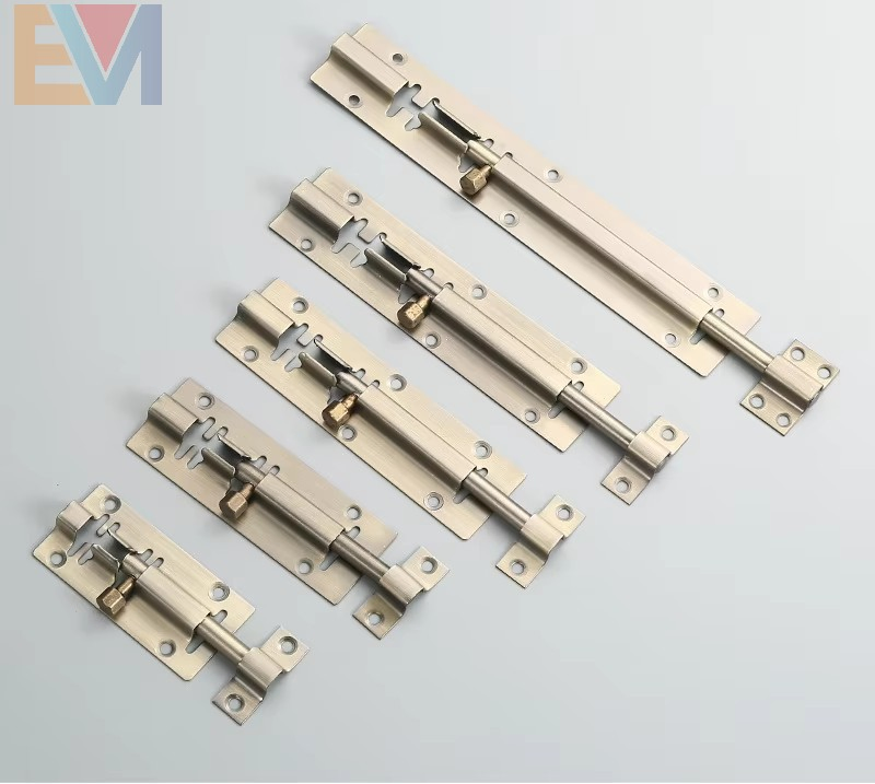 Simple Stainless Steel Door Window and Tower Bolt Furniture Accessory Window and Door Latch