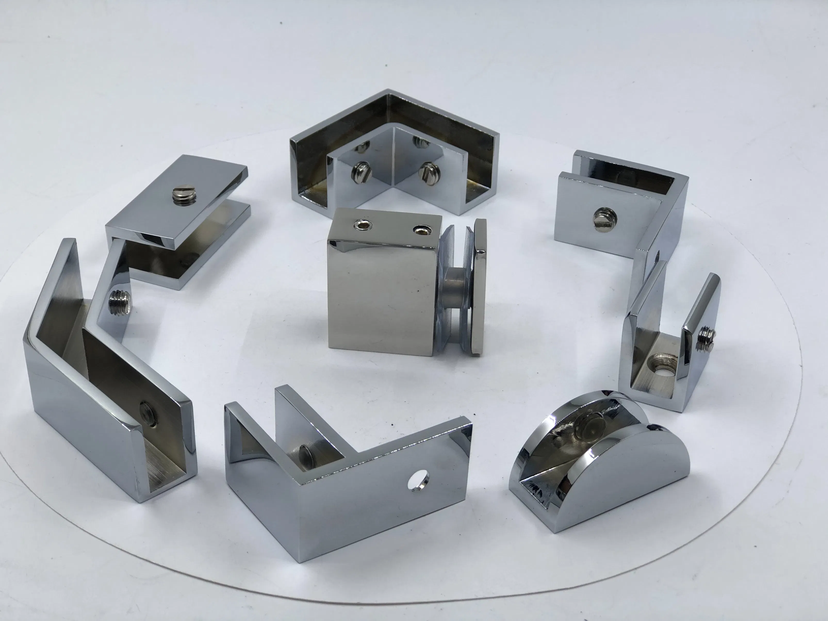 China Manufacturer of Glass Shower Room 19mm Zinc Alloy Connector Hardware Parts