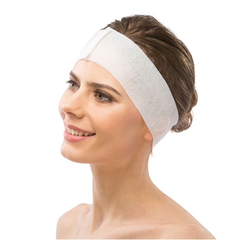 Disposable Adjustable Multifunction Women Headbands for SPA Yoga Makeup