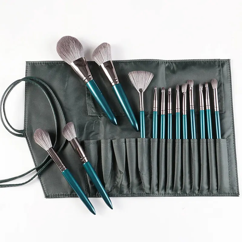 Wholesale Factory Professional Makeup Brushes 14PCS Hot Sale Synthetic Bristles Makeup Brush Set