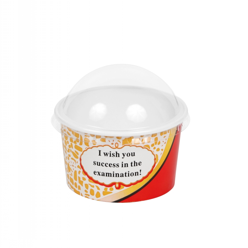 Custom Fancy Colorful Ice Cream Paper Cup Ice Cream Paper Containers