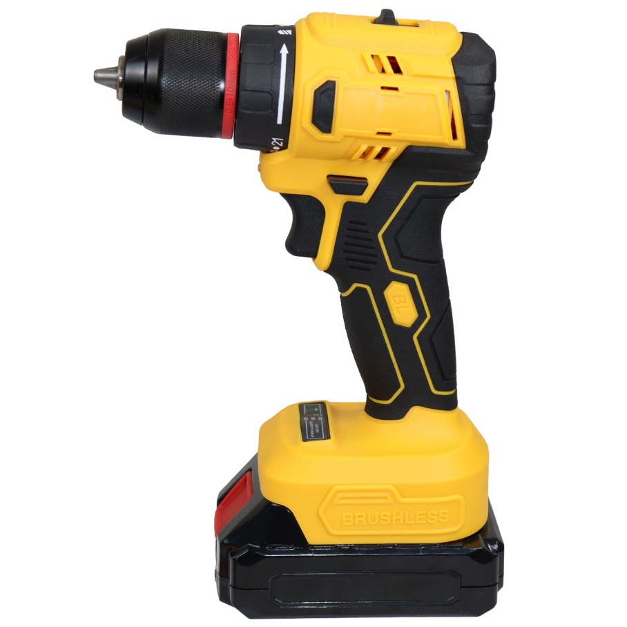 Аккумуляторная дрель-шуруповерт 21В для строительства