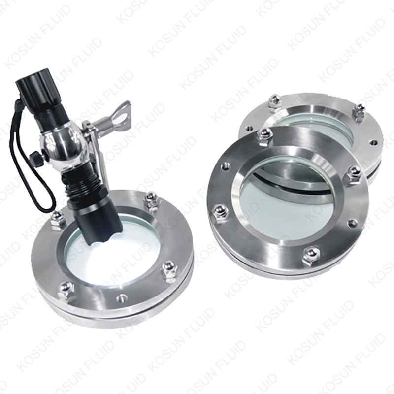 Stainless Steel Ss 304 316 Round Union Sight Glass