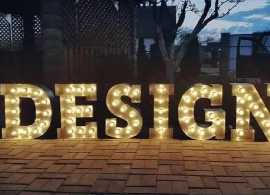 High Brightness LED Bulb Light Signs for Durable Shop Displays