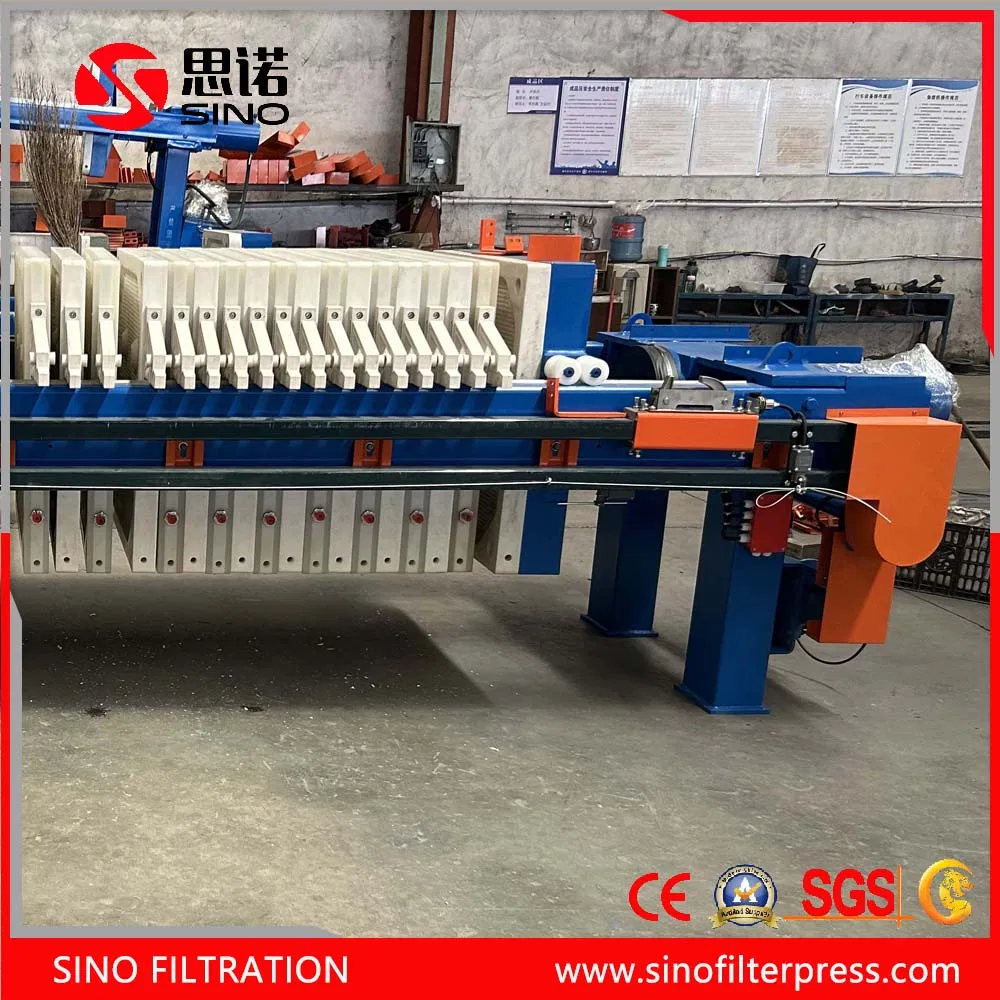 Мембранный фильтр-пресс для обезвоживания шлама