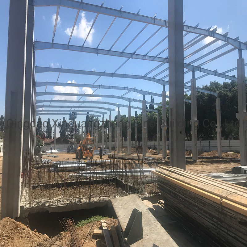 Cheap Prefabricated Light Steel Frame Structure Building Garage Storage Shed