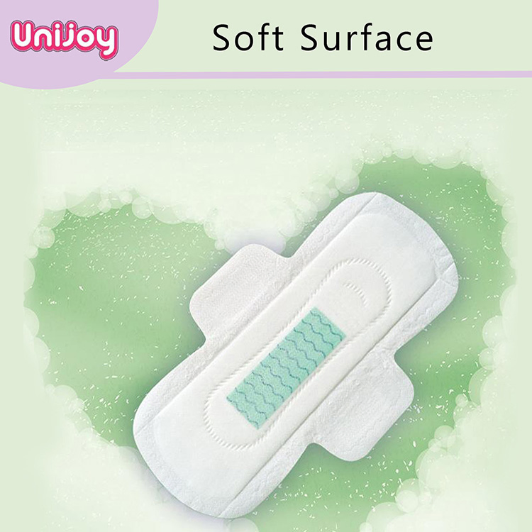 Disposable Breathable Bamboo Fiber Biodegradable Sanitary Pads Wholesale