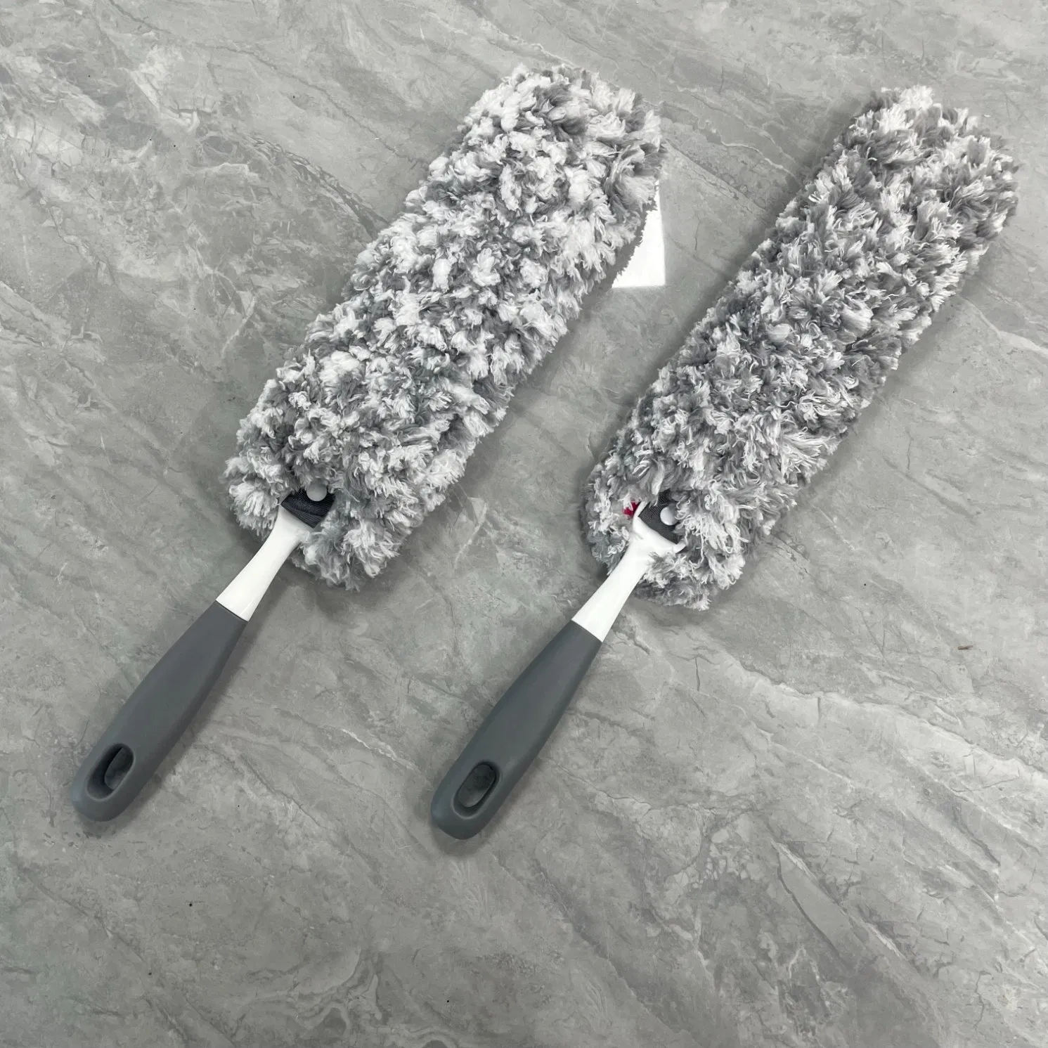 Washable Microfiber PP Handle Duster for Household Cleaning PP Microfiber Duster