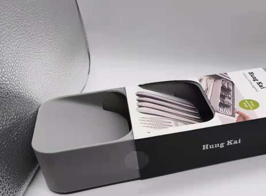 Heavy Duty Strong Grey 5 Slots Knives Cutlery Tray Organizer Holder Bl12450