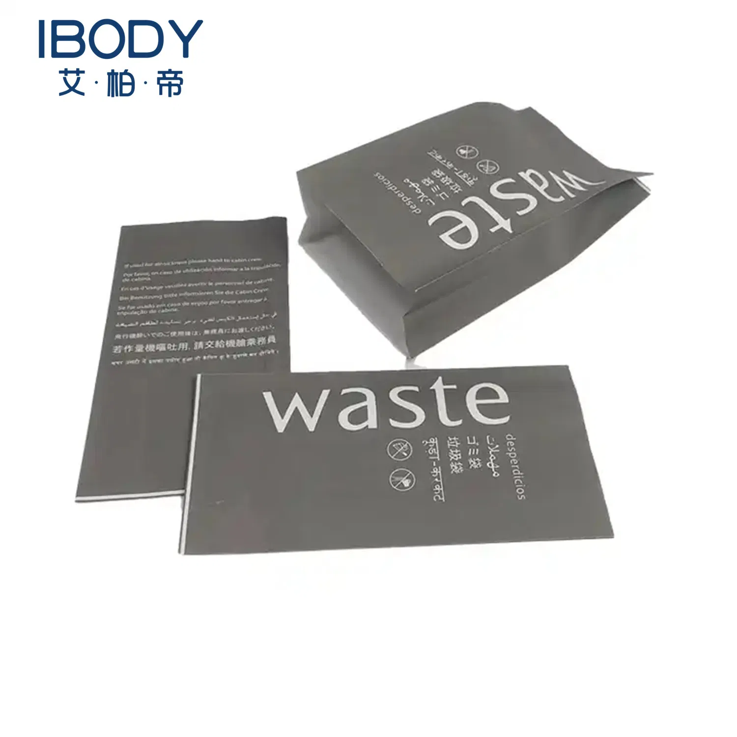 Custom Printed Logo Local Generic Pharmacy Medical Sickness Flat / Twisted Handles Carrier White Kraft Paper Bags for Medicine