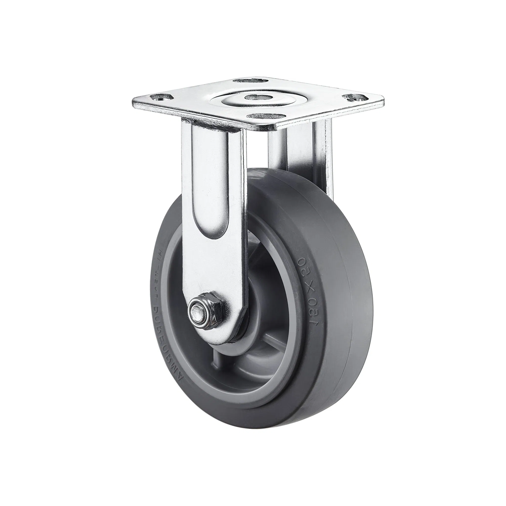 Industrial Rubber Cart Wheels Swivel Locking Casters Heavy Duty Caster Wheels with Brake