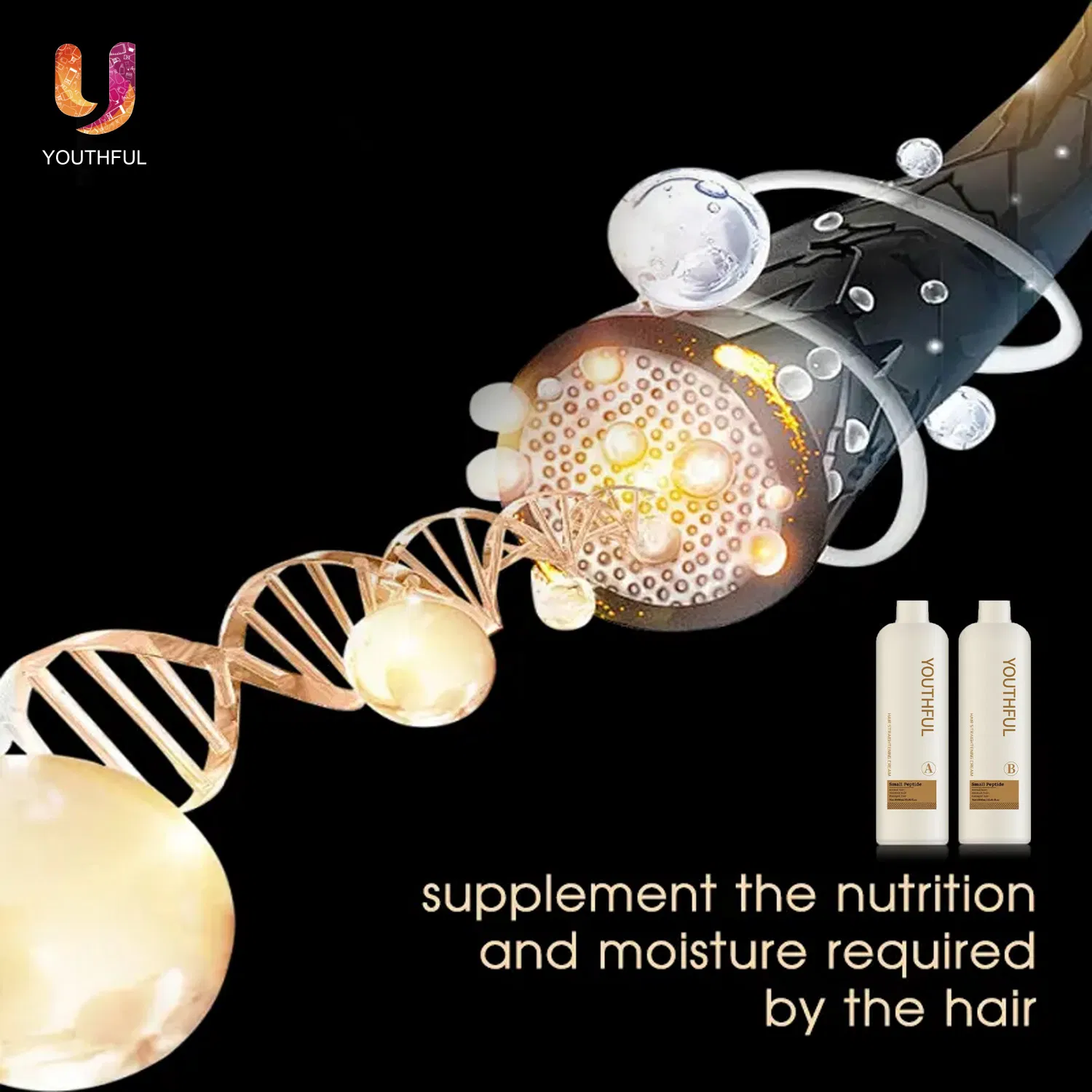 Professional Keratin Treatment Straightening Hair Conditioner