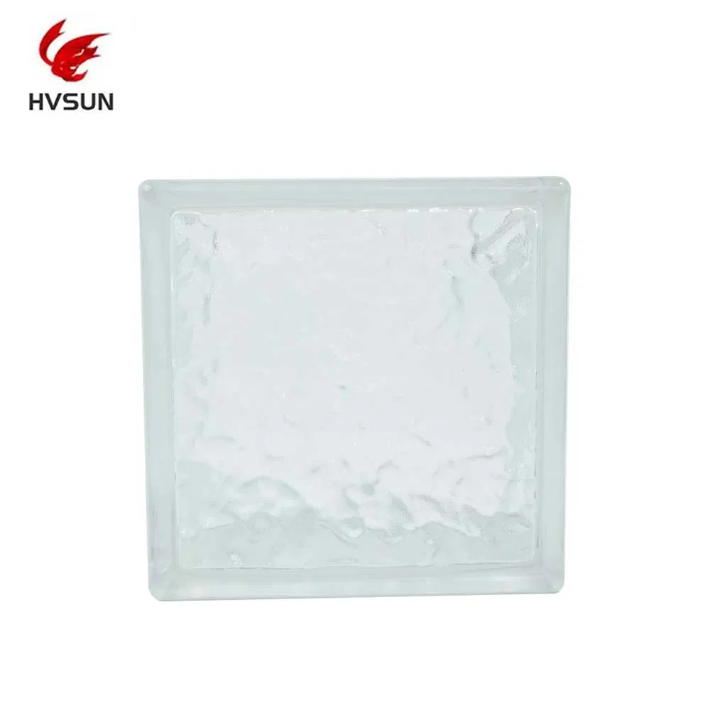 Inner Color Hollow Glass Brick for Decoration High Quality