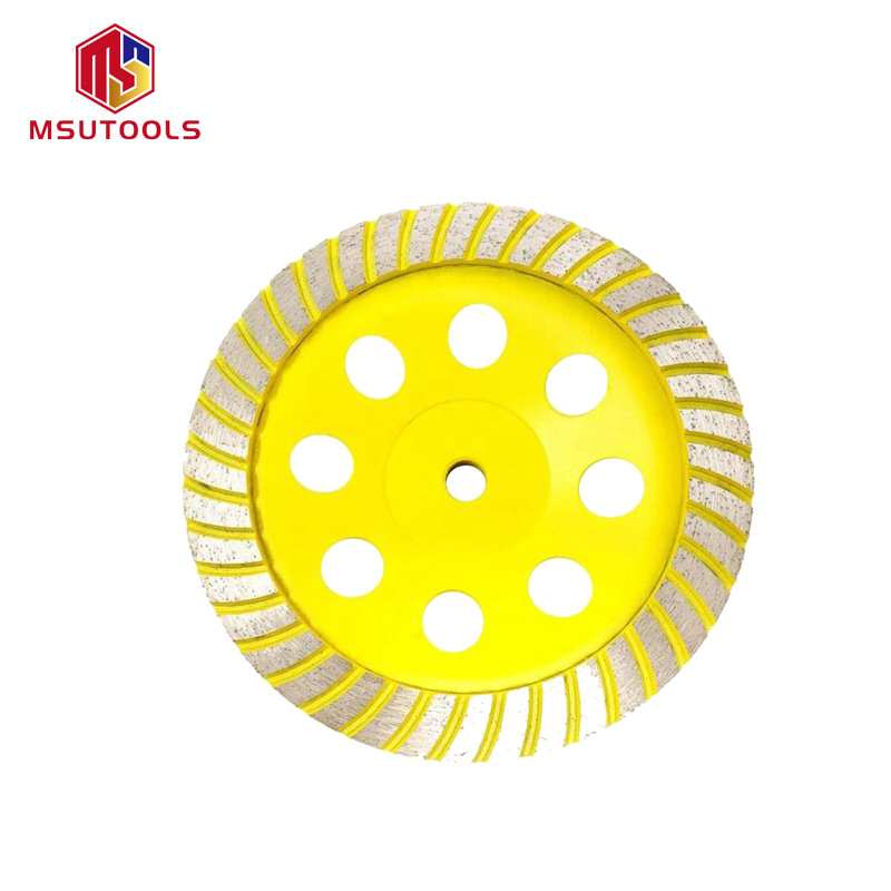 4-7inch Turbo Diamond Grinding Cup Wheel Disc for Granite Masonry Stone Ceramics Tools
