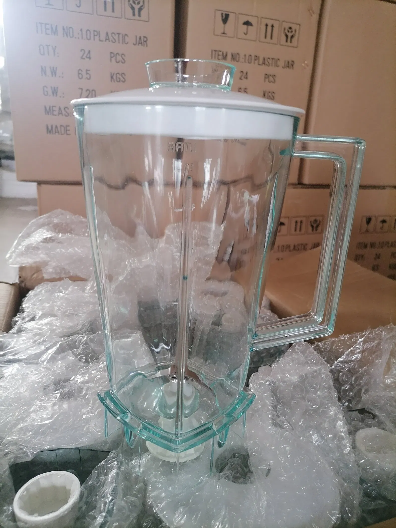 1000ml Plastic Blender Jar for Electric Juicer Replacement Parts