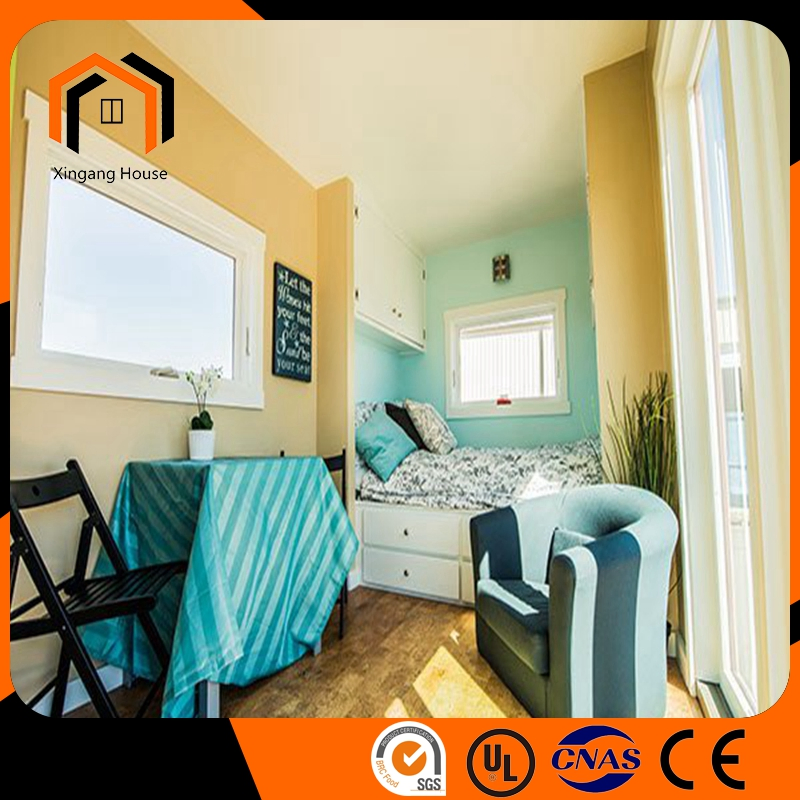 Factory Galvanlized Steel Frame Customized Tiny House Modular Prefabricated Home Trailer Container