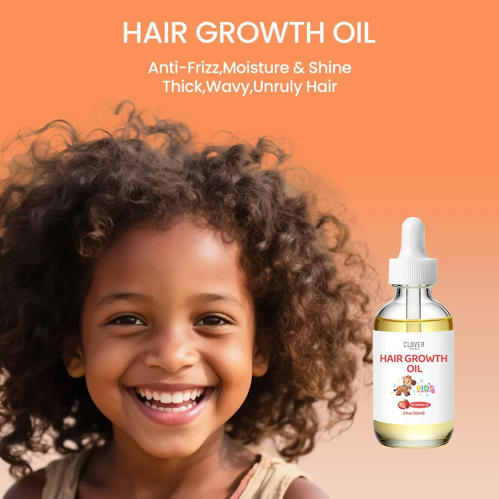 Private Label Organic Hair Care Treatment Kids Detangle Sulfate Free Curly Hair Shampoo and Conditioner for Frizzy Curl Hair