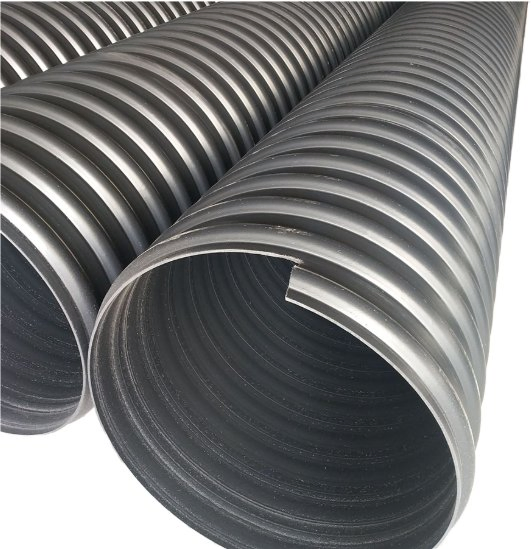 Large-Diameter Plumbing Water Steel Belt Reinforced HDPE Corrugated Pipe