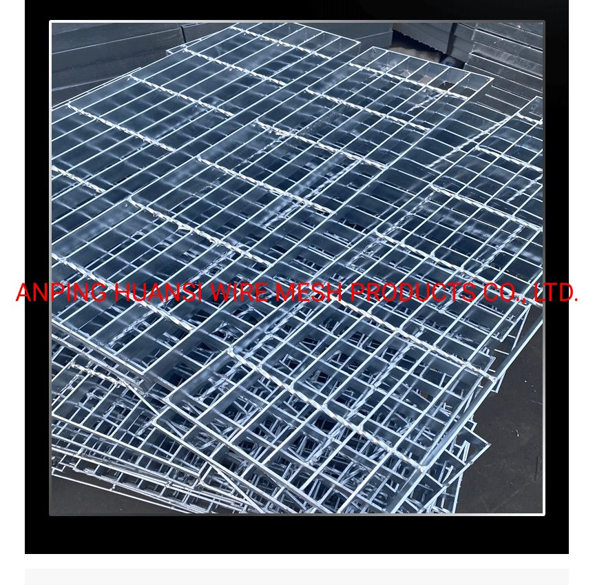 Galvanized Reinforced Serrated Plain Steel Welded Bar Grating for Ship