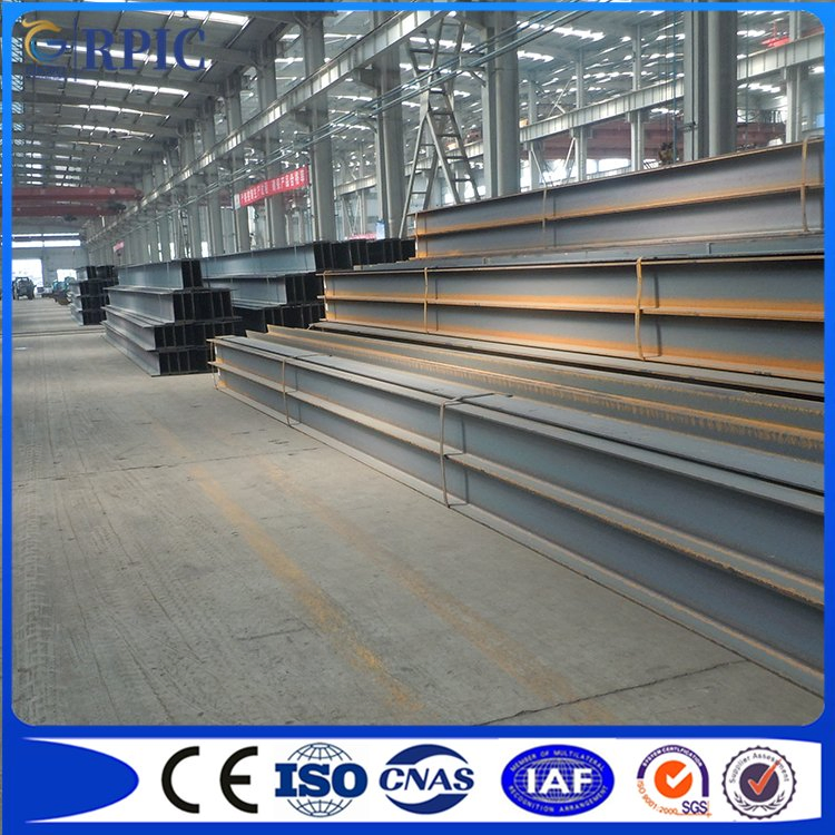 Light Welded Steel Column H Shape Steel Beam Q235B/Q345
