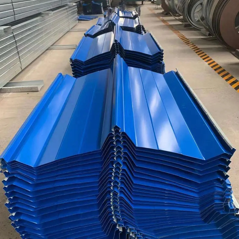 Prime Hot DIP Zinc Aluminum Corrugated Galvanized Steel Sheet Price Gi Metal Iron Galvalume Roofing Sheet Tole for House PPGL