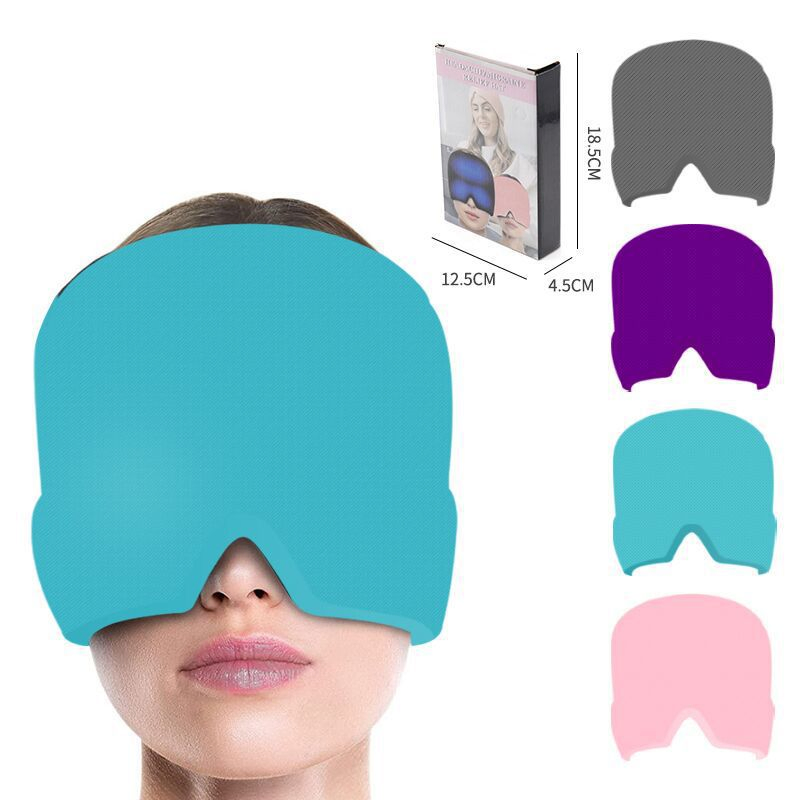 Gel Double Layer Strong Blackout Ice Eye Mask Comfortable Face Hood