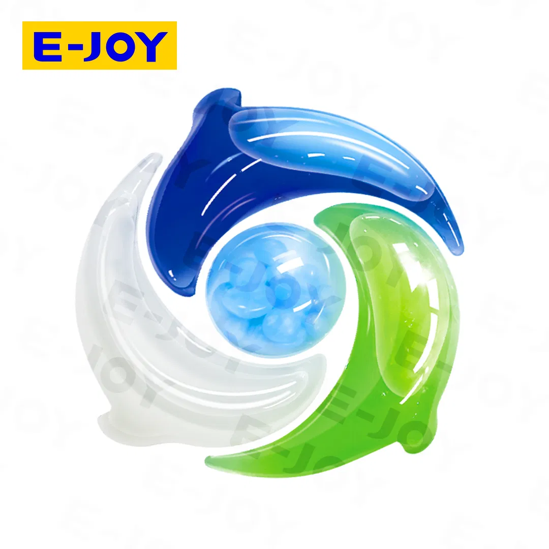 All-in-One Quick-Dissolve Laundry Pods: Deep Cleaning Detergent Effective in Cold Water