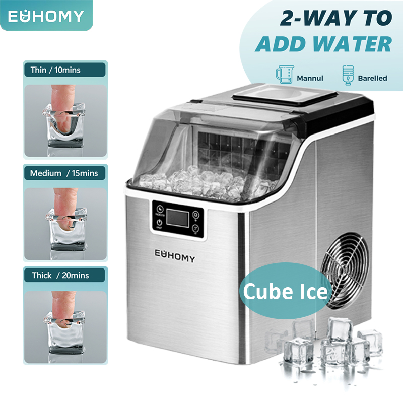 Mini Portable Ice Maker with Quick Ice Making Capabilities